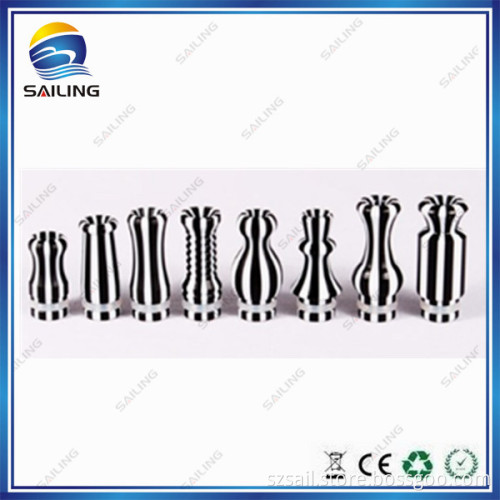 Different Style 510 Striped Drip Tips, Special Design for Electronic Cigarette